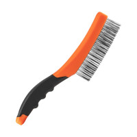 Проволочная щетка NEO Tools нержавеющая проволока, 4х16 рядов 39-050