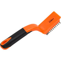 Проволочная щетка NEO Tools нержавеющая проволока, 5х11 рядов 39-051