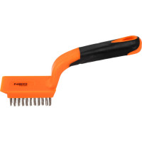 Проволочная щетка NEO Tools нержавеющая проволока, 5х11 рядов 39-051