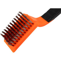 Проволочная щетка NEO Tools нержавеющая проволока, 5х11 рядов 39-051