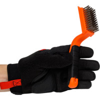 Проволочная щетка NEO Tools нержавеющая проволока, 5х11 рядов 39-051