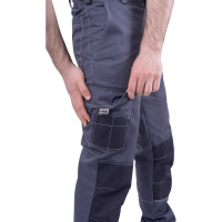 Летние брюки iForm ТУРБО SAFETY серый/темно-серый Брю 1603/88/182