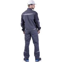 Летняя куртка iForm ТУРБО SAFETY, серая/темно-серая Кур 1603/96/182