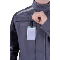 Летняя куртка iForm ТУРБО SAFETY, серая/темно-серая Кур 1603/96/182