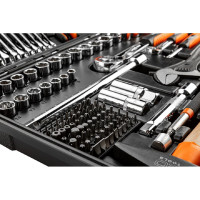 Набор инструментов 143 шт NEO Tools 1/2, 1/4,  08-945