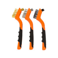 Набор проволочных щеток NEO Tools 3 шт, 3х7 рядов 39-100