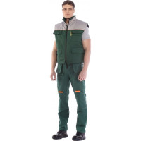 Утепленный жилет СОЮЗСПЕЦОДЕЖДА Профессионал зеленый/светло-серый, р. 52-54, рост 170-176 2200000087164