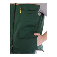 Утепленный жилет СОЮЗСПЕЦОДЕЖДА Профессионал зеленый/светло-серый, р. 52-54, рост 170-176 2200000087164