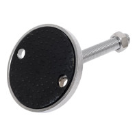 Шарнирная регулируемая опора UnitMC 100хМ16х100 (основание сталь, винт сталь) 400203 100xM16x100