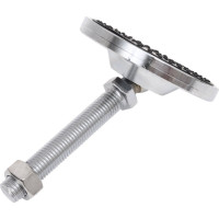 Шарнирная регулируемая опора UnitMC 100хМ16х100 (основание сталь, винт сталь) 400203 100xM16x100