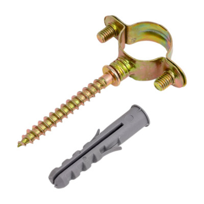 Хомут для медной трубы СВК ду 18 с дюбелем, 10 шт. SVK-FCU1810 Н0000021670