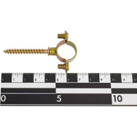 Хомут для медной трубы СВК ду 18 с дюбелем, 10 шт. SVK-FCU1810 Н0000021670