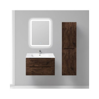 Подвесная база под раковину BelBagno ETNA-800-2C-SO-RW-P Rovere Moro