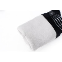 Водонепроницаемые носки DexShell Mudder S/36-38, черные с серыми полосками DS635GRYS