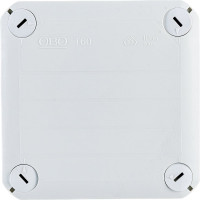 Распределительная коробка OBO Bettermann 114х114х57мм полипропилен,  IP66, 7xM25, cерая (5 шт/уп) 2007061