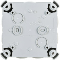 Распределительная коробка OBO Bettermann 114х114х57мм полипропилен,  IP66, 7xM25, cерая (5 шт/уп) 2007061