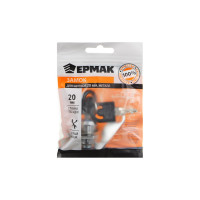 Замок для щитков ЕРМАК 20 мм, металл 639-065