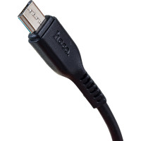 Кабель USB 2.0 Hoco X20, AM/microBM, черный, 3м макс. ток 2,4 А 6957531068945