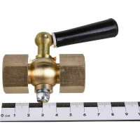 Трехходовый кран для манометра ЭКО-М ЭКОМЕРА М20x1,5вн-М20x1,5вн КТХ-MF-MF