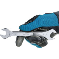 Двусторонний гаечный ключ HORTZ 16x18 хромированный HOR 102234