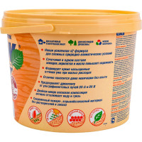 Антисептик для дерева СЕНЕЖ АКВАДЕКОР Х2-111 тик, 2.5 кг 11064