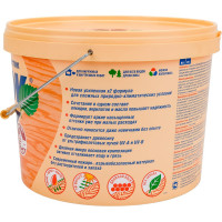 Антисептик для дерева СЕНЕЖ АКВАДЕКОР Х2-102 бесцветный, 9 кг 11039