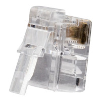 Коннектор Retic для телефонного кабеля RJ-11 6p4c, медный, 20шт. CN-6P4C-U-TWCS/20