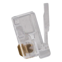 Коннектор Retic для телефонного кабеля RJ-11 6p4c, медный, 20шт. CN-6P4C-U-TWCS/20