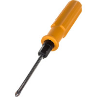 Отвертка ЕРМАК 2 в 1, 6*75мм с мет. фиксатором, 4 цвета 651-967