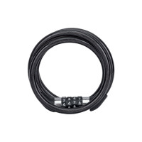 Замок велосипедный кодовый, перекодируемый  PARK 120 см, 8 мм 288160