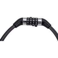 Замок велосипедный кодовый, перекодируемый  PARK 120 см, 8 мм 288160