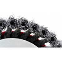 Щетка металлическая для УШМ (150 мм; М14; крученая (чашка)) ЕРМАК 656-048