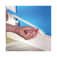 Малярная клейкая лента BRAUBERG 19 мм х 50 м, крепированная, реальная длина, профессиональная 228085