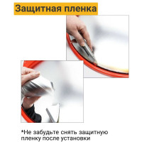 Дорожное зеркало с защитным козырьком ТЕХНОЛОГИЯ d-1000 мм, ГОСТ Р 52766-2007 00000001927