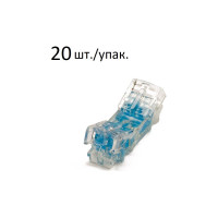 Скотчлок (скотч-лок) Retic на 4 провода, жила 0.4-0.7мм, 21-26 AWG, 20шт UCTP-4-IDC-TWCS/20