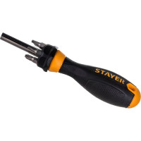 Отвертка-битодержатель с насадками STAYER Hercules-B18 18 шт 2545-H5_z02