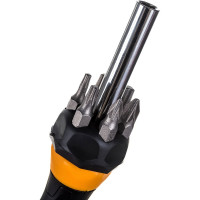 Отвертка-битодержатель с насадками STAYER Hercules-B18 18 шт 2545-H5_z02