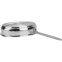 Сковорода КАТЮША Марта нержавеющая сталь, 26 см, без крышки 130-260-0