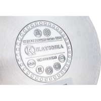 Сковорода КАТЮША Марта нержавеющая сталь, 18 см, без крышки 130-180-0