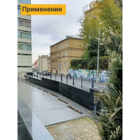 Колесоотбойник ТЕХНОЛОГИЯ резиновый 1,83м КР-1,83 (П) РОССИЯ 00000008390