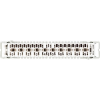 Размыкаемый плинт TWIST LSA Profil ABS, 10 пар, медные контакты LSA-U-C-09-TWCS
