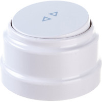 Выключатель Bylectrica 1-клавишный, открытая установка, 10А, проходной, серия РЕТРО, белый, А610-2261