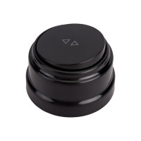 Выключатель Bylectrica 1-клавишный, открытая установка, 10А, проходной, серия РЕТРО, А610-2261 черный