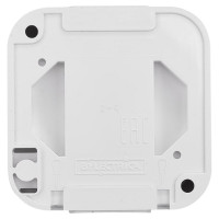 Выключатель BYLECTRICA 1-клавишный открытая установка, перекрестный IP54 ПРАЛЕСКА АКВА, белый, А6/2 10-872