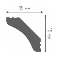 Плинтус ПЛИНТЭКС P 15/15 14607173946840