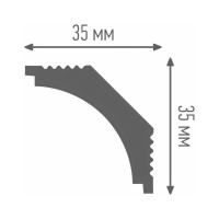 Плинтус ПЛИНТЭКС N 35/35 24607086050020
