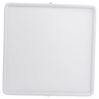 Накладной квадратный даунлайт с драйвером Ecola LED downlight 24W 220V 4200K 285x285x32 DSSV24ELC