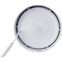 Накладной круглый даунлайт с драйвером Ecola LED downlight 12W 220V 4200K 160x32 DRSV12ELC