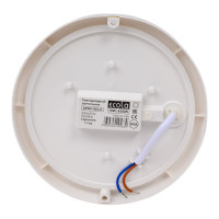 Накладной светильник Ecola LED ДПП Круг IP65 матовый белый 18W 220V 4200K DPRV18ELC