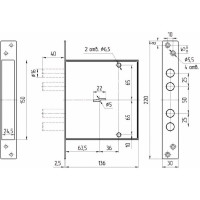 Замок МЕТТЭМ ЗВ8 165.0.0 (Z-60) 27271